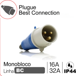 Plugue Industrial Linha Best Connection Ip 44 Strahl